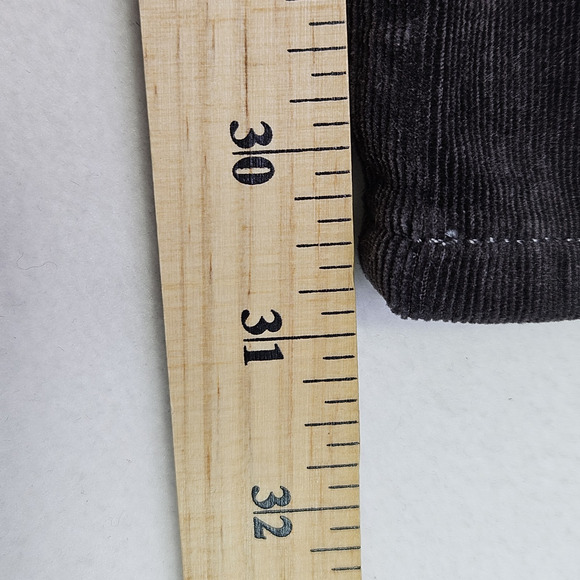 Adriano Goldschmied Stevie Jeans Size 28 Slim Straight Corduroy Chocolate Brown - Picture 14 of 16